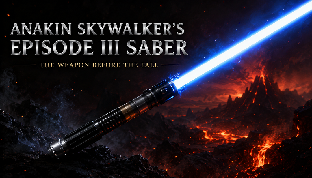 Anakin Skywalker Lightsaber Episode 3: The Saber Behind a Jedi's Fall