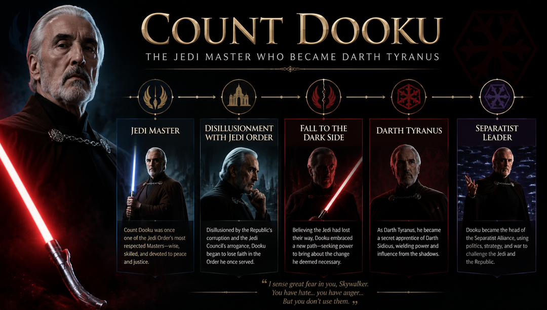 Count Dooku Lightsaber The Elegant Weapon of a Jedi Master Turned Sith Lord