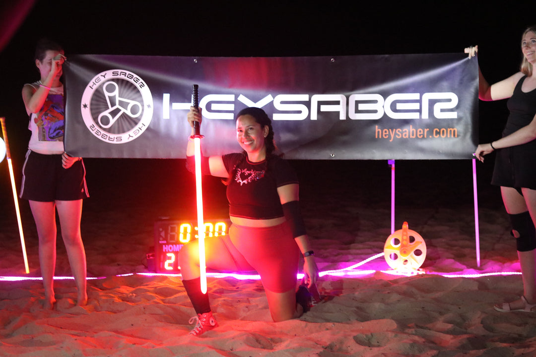 When Lightsaber Fencing Hits the Beach: Lightspeed Beach IV
