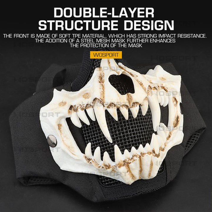 Fangs Mask Half-face Mask