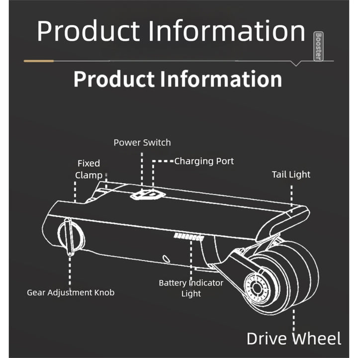 E-bike Conversion Kit 25KMH Maximum Speed 50KM Range Electric Bicycle Power Assist