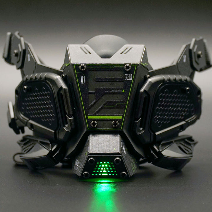 Future Punk Half-Face Mask (Illuminated Version)