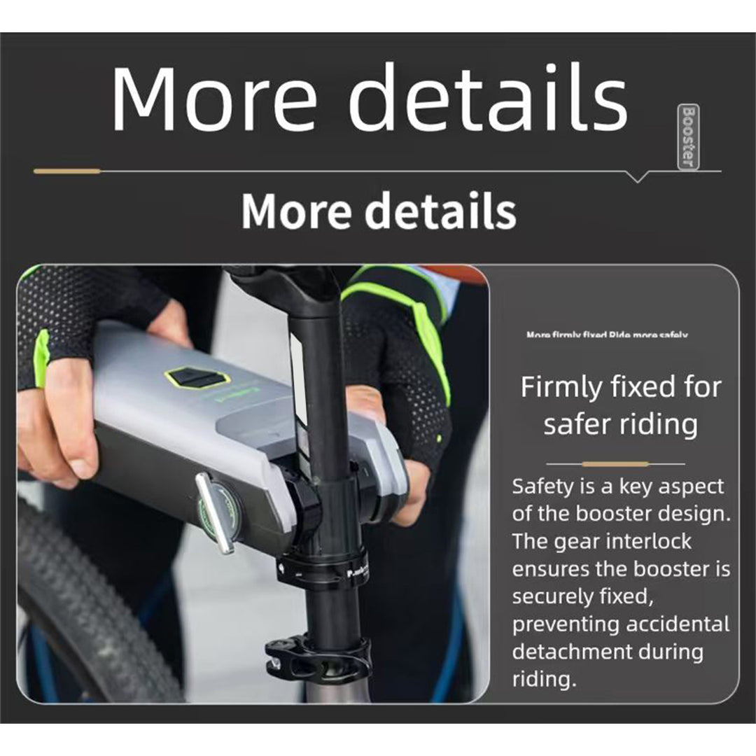 E-bike Conversion Kit 25KMH Maximum Speed 50KM Range Electric Bicycle Power Assist