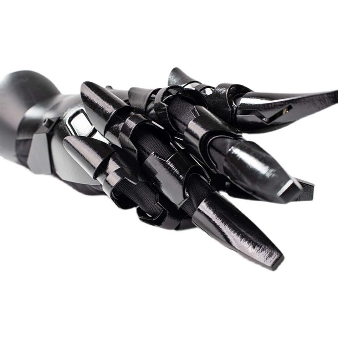Punk Hand Armor with Light for Halloween Cosplay