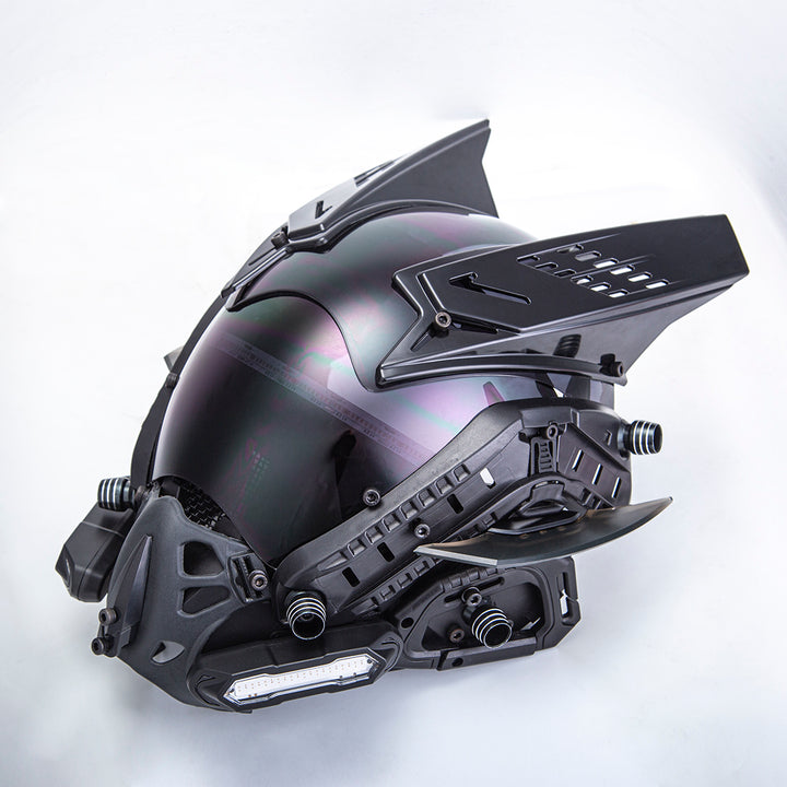 Cyber Punk Samurai Technology Helmet Mask