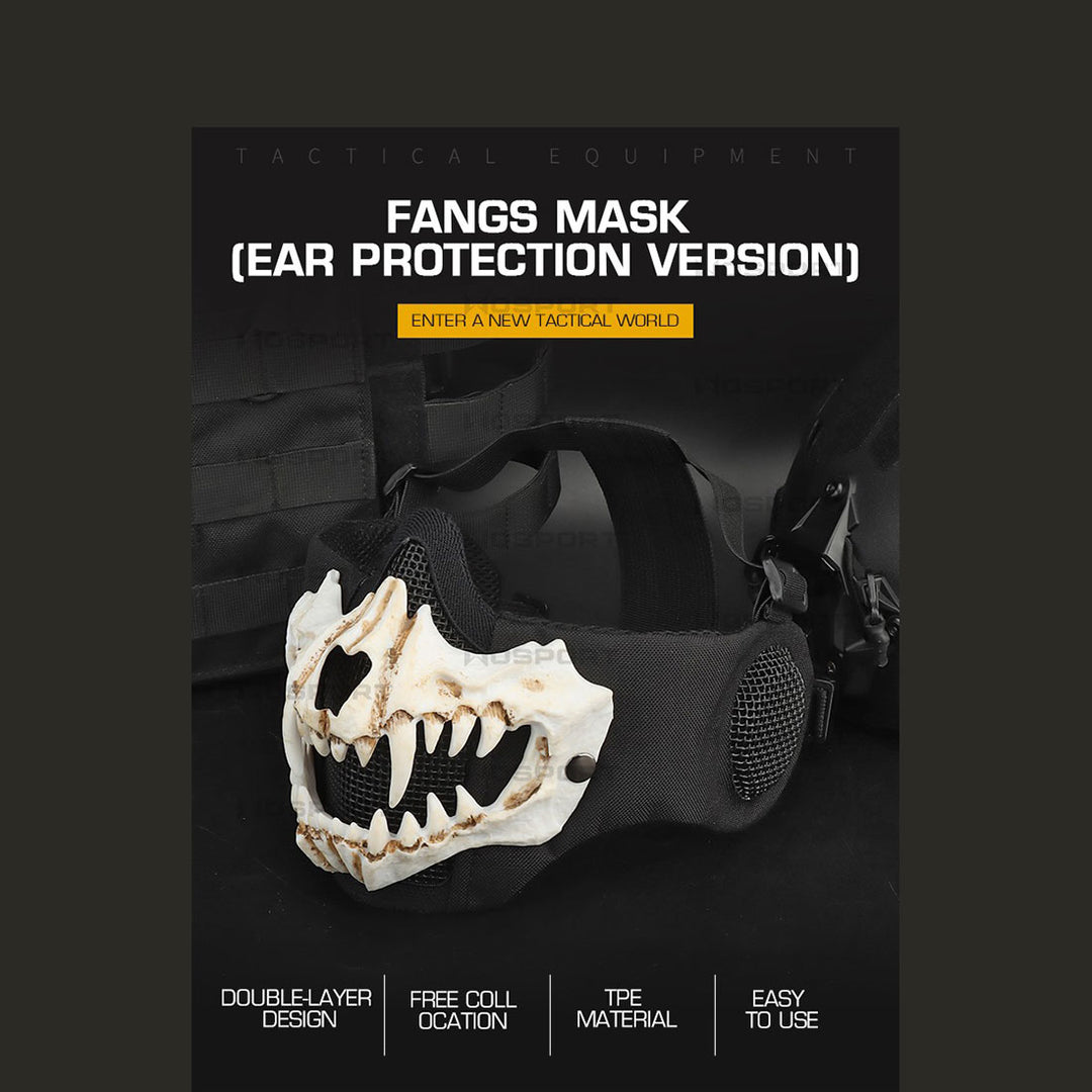 Fangs Mask Half-face Mask