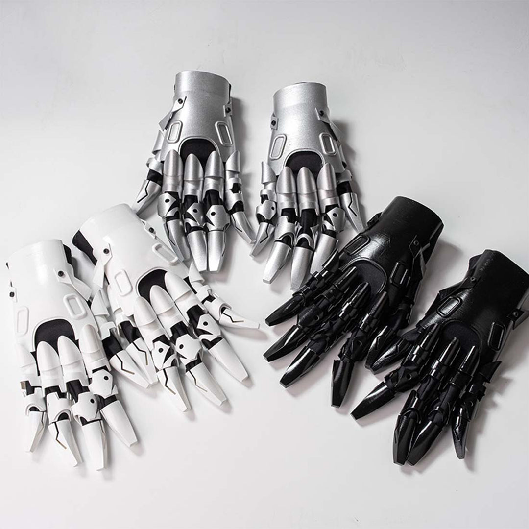 Punk Hand Armor with Light for Halloween Cosplay