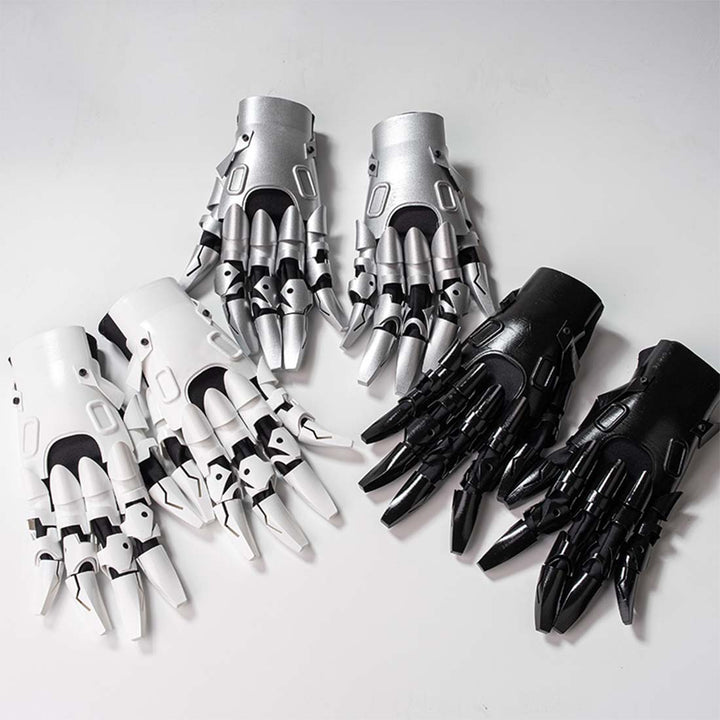 Punk Hand Armor with Light for Halloween Cosplay