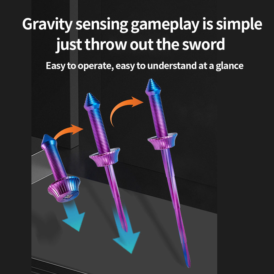 3D Printed Twisting Gradient Collapsible Sword