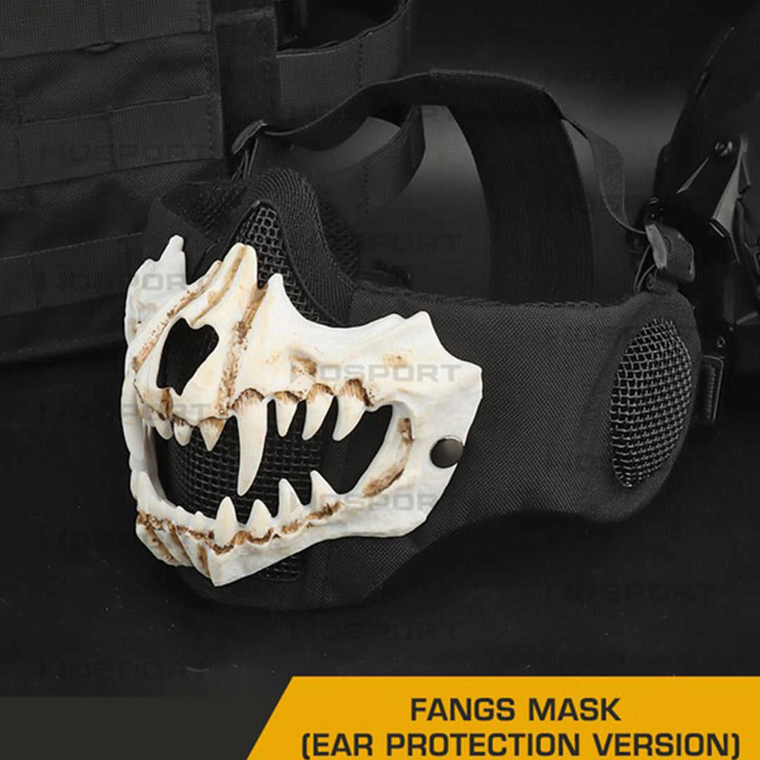 Fangs Mask Half-face Mask