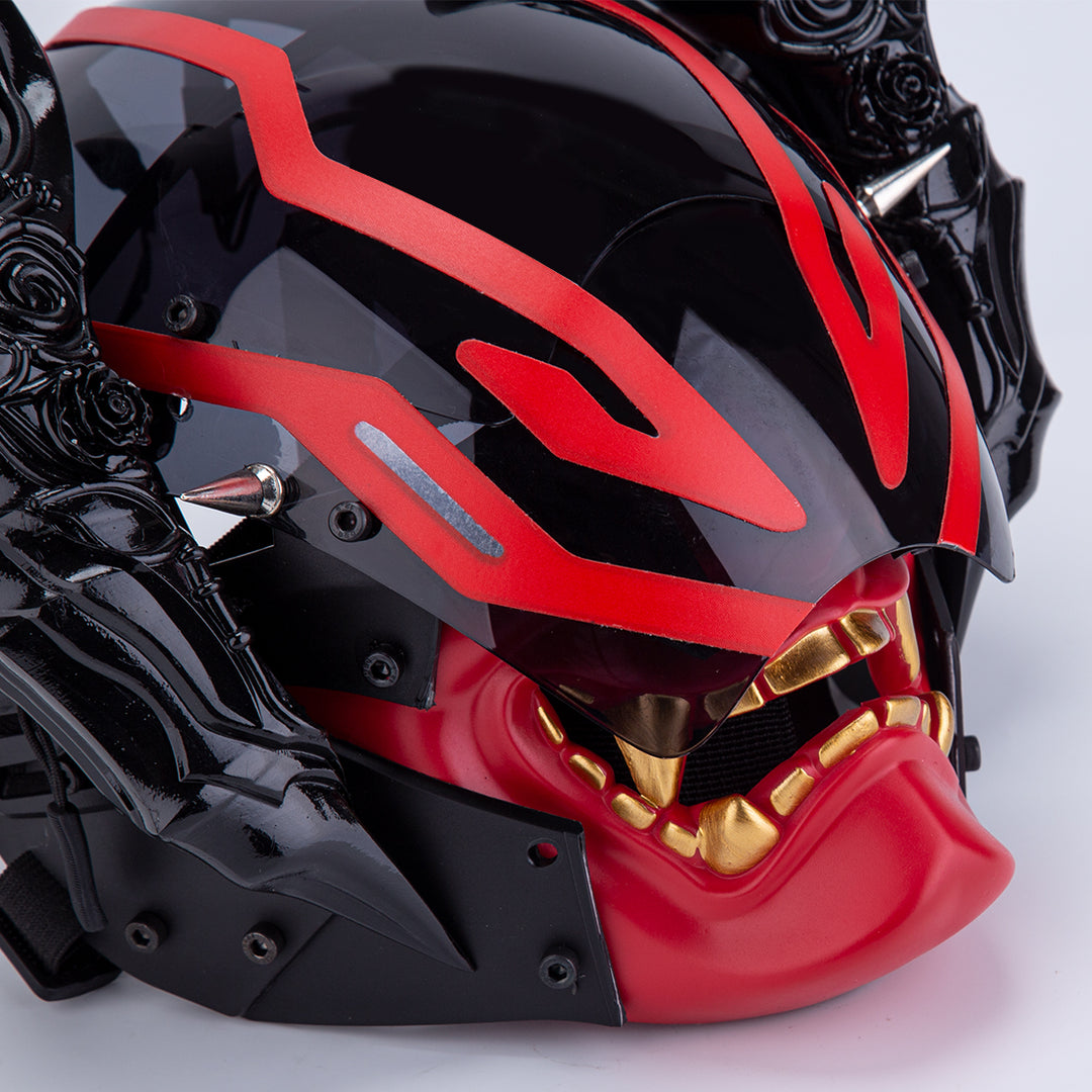 Future Punk Hannya Demon Mask