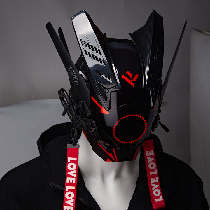 Tactical Predator Cyberpunk Style Full Face Helmet