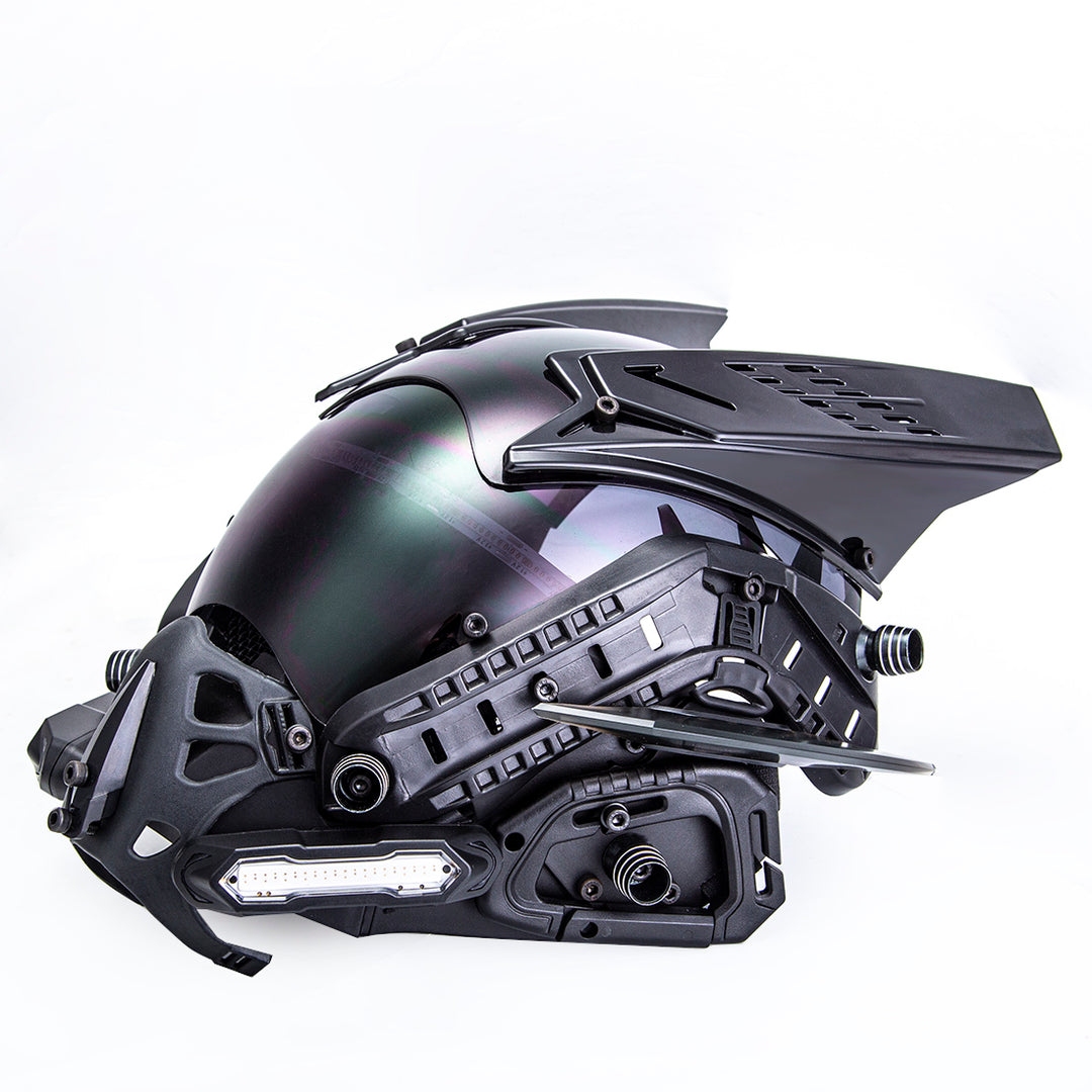 Cyber Punk Samurai Technology Helmet Mask