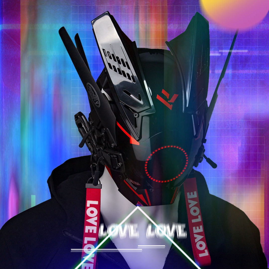 Tactical Predator Cyberpunk Style Full Face Helmet