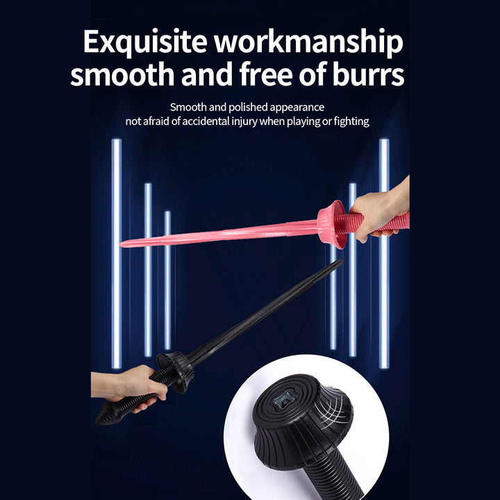 3D Printed Twisting Gradient Collapsible Sword