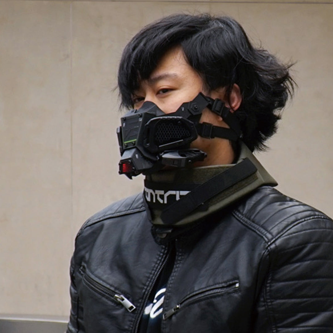 Future Punk Half-Face Mask (Illuminated Version)