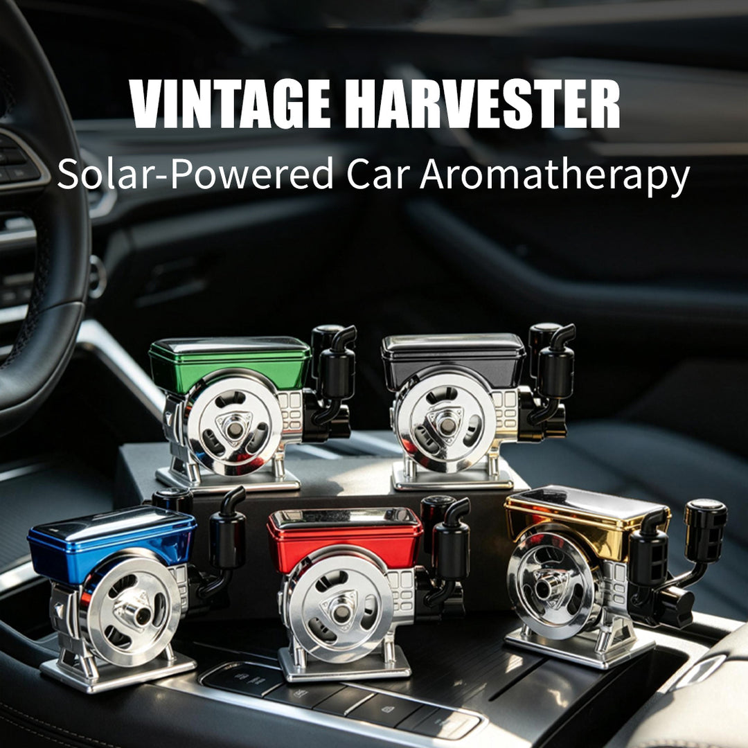 Solar Powered Engine Car Air Freshener