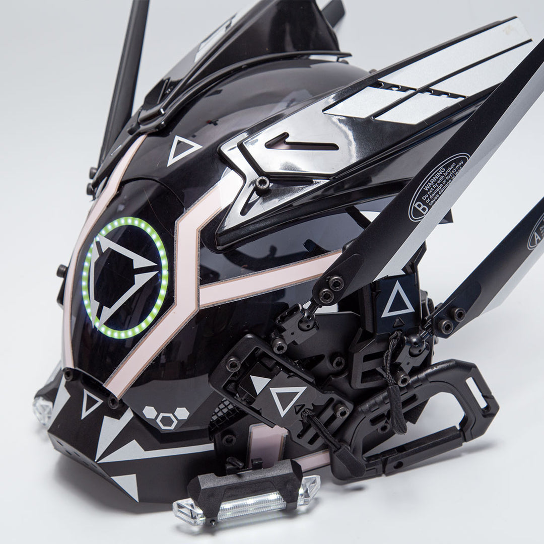 Rechargeable Future Cyper Punk Mask