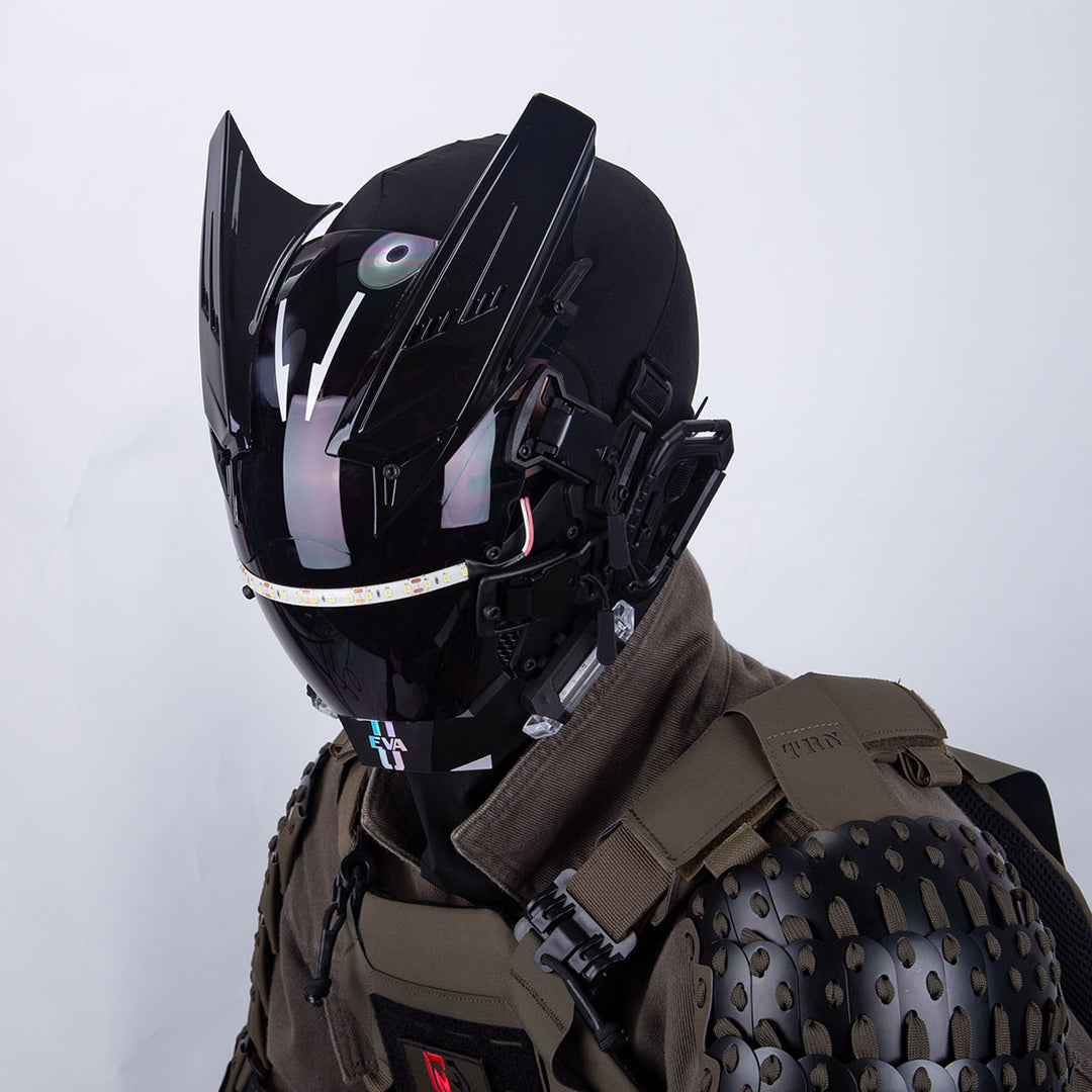 Cyberpunk Hornet LED Helmet