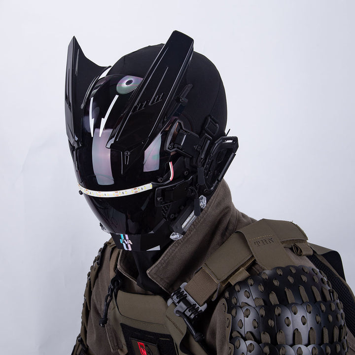 Cyberpunk Hornet LED Helmet
