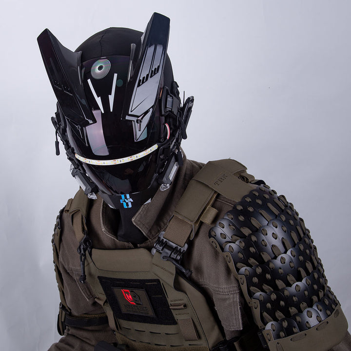 Cyberpunk Hornet LED Helmet
