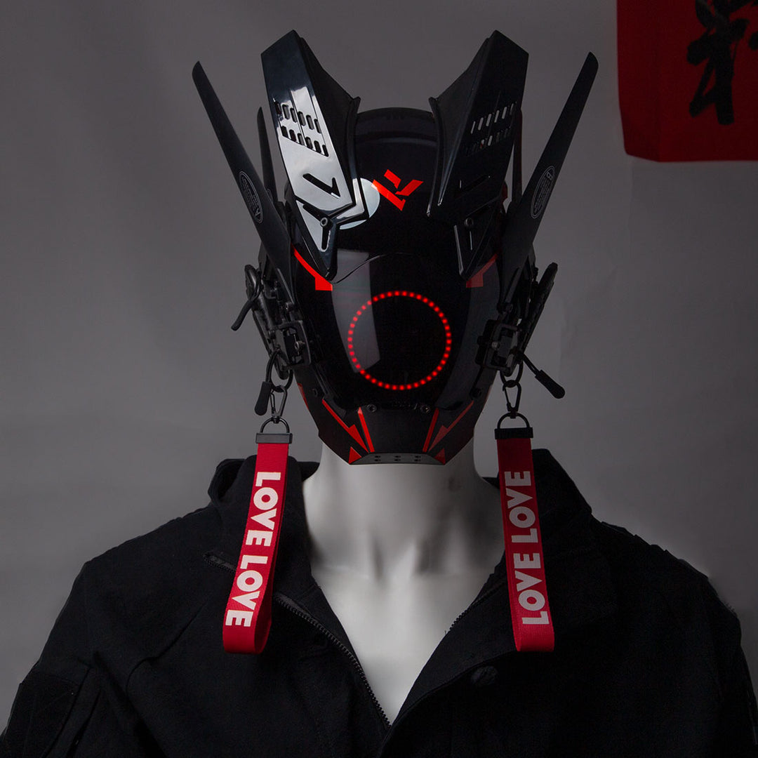 Tactical Predator Cyberpunk Style Full Face Helmet