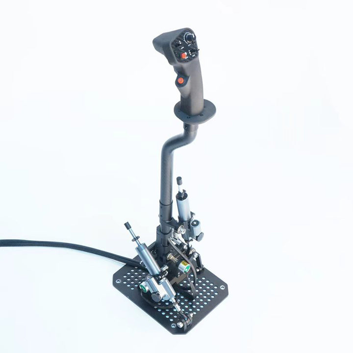 FF10 Flight Simulator Controller 10-Link 2.4G RC Transmitter with Throttle