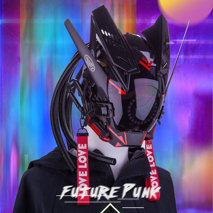 EVA Style Cyber Helmet
