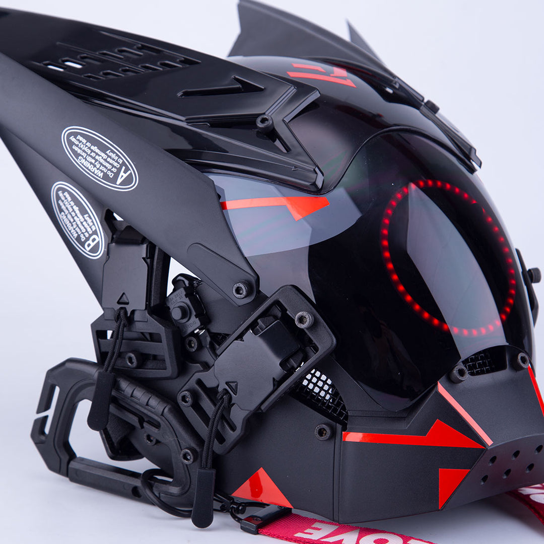 Tactical Predator Cyberpunk Style Full Face Helmet