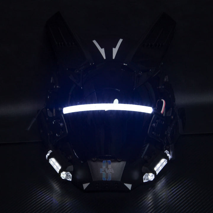 Cyberpunk Hornet LED Helmet