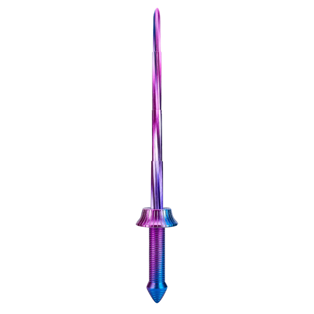 3D Printed Twisting Gradient Collapsible Sword