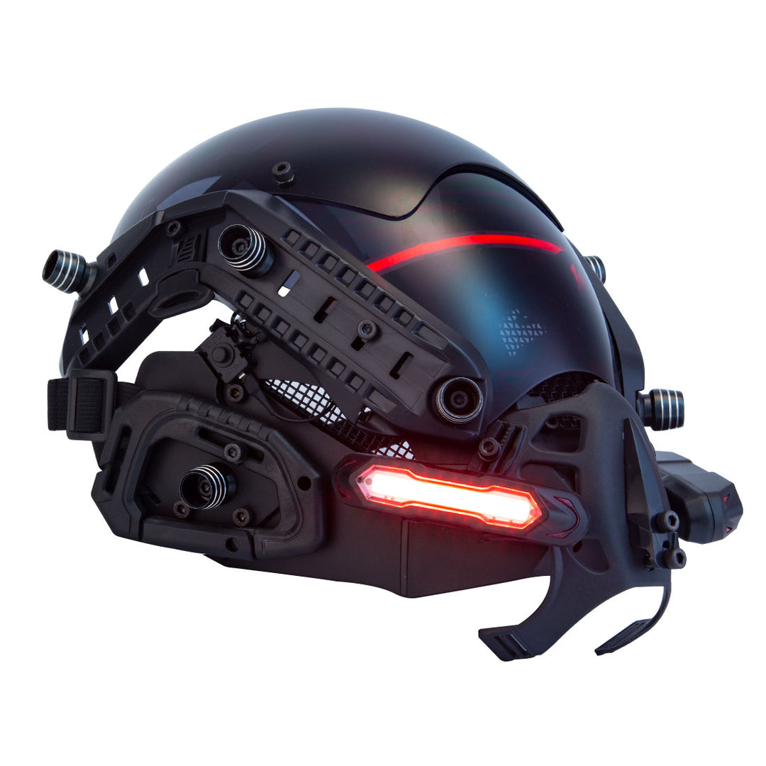 Cyber Punk Samurai Technology Helmet Mask